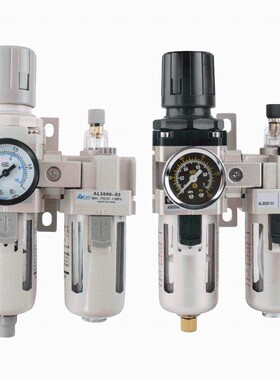 油水分离器调压阀AFC2000空气过滤气源处理器AC3010/AC2010手动阀