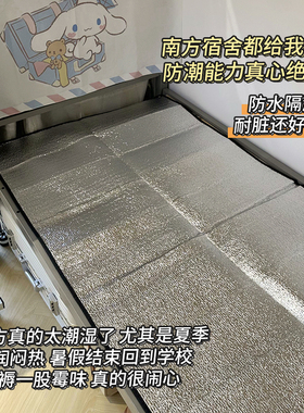 宿舍防潮垫床铺防霉隔湿床垫学生专用透气可折叠加厚去湿气吸湿垫