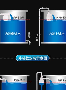 水位开关自动控制水塔水箱液位补水控制器塑料家用上水止水控制阀