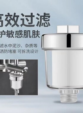 花洒过滤器洗澡家用沐浴花酒浴室淋浴水龙头净化水嘴小过滤芯通用