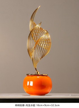 招财马到成功摆件酒柜电视柜办y公室老板桌马上有钱马上封侯工艺