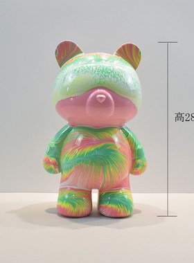 兔摆件现代家居客厅电视柜装饰品摆设轻奢高端P流体自制创意存钱