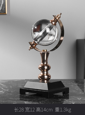 现代轻奢酒柜装饰品摆件高档客厅电视柜玄关家L居装饰办公室工艺