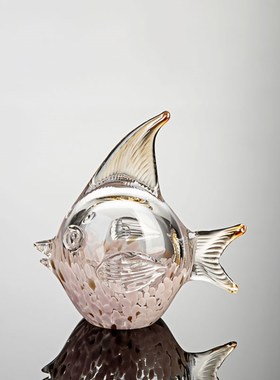 小清新轻奢琉璃j兔现代简约客厅台面摆件家居装饰品可爱生日礼物