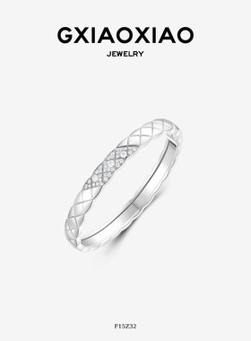 GXIAOXIAO法式斜刘海菱形手镯