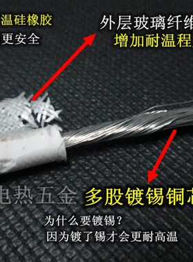 0.5  1.5 2.5 4.0 平方 硅胶 纤维 石棉白色防水 防油耐高温电线