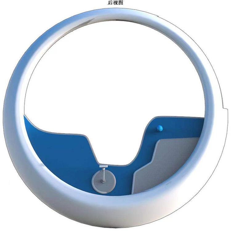 Stainless steel dynamic power generation fountain bicycle Scenic playground intelligent pedal power generation colorful luminous bicycle
