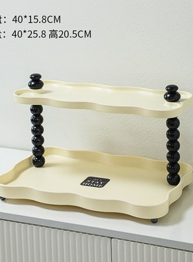 入户玄关轻奢抽屉式桌面收纳盒A钥匙收纳装饰品置物架整理盒摆件