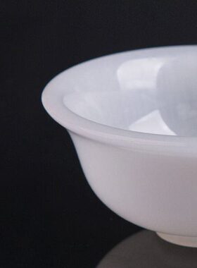 天下玉石餐厅玉家居工艺品福客厅装饰祝玉桌面摆件礼盒装礼品家碗