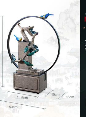 新中式流水展示柱摆o件仿古玄关装饰柱产品陈列展示台落地装饰底