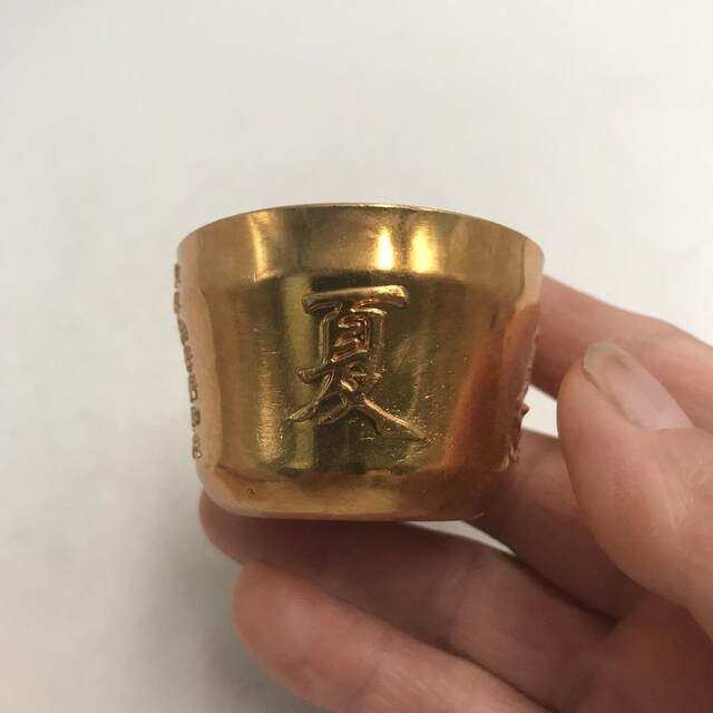 Antiques and miscellaneous collections of gilt wine glasses, gilt spring, summer, autumn and winter wine glasses, a set of four handicraft ornaments