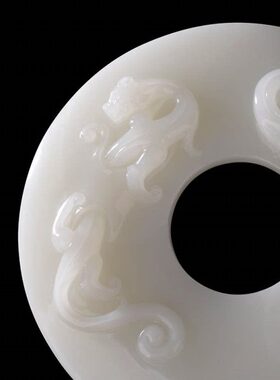 家居装饰品 班德拉斯摆件玉商务礼品送平安扣高档礼品送领导客户