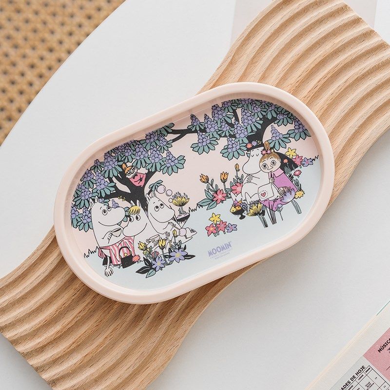 芬兰姆明moomin小托 托盘首饰盘收纳盘早餐点心盘下午茶餐具盘子,淘宝优惠券,粉丝福利购,淘宝优惠卷