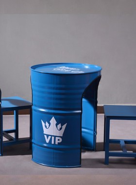 欧式创意铁艺邮筒户外桌椅u摆件吧台咖啡厅卡座凳餐厅椅子家居软