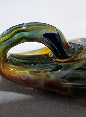 彩色树脂吊坠项链个性纯手工情侣男女生日礼物