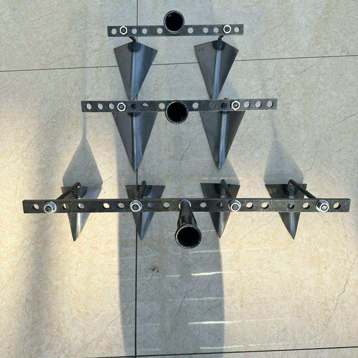 可调开沟神器三角锄头翻地松土农用工具手拉犁人力拉沟器双沟锄头,淘宝优惠券,粉丝福利购,淘宝优惠卷