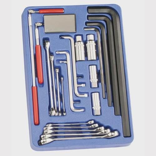 GENIUS天赋进口工具28件套英制星形油管和内6角扳手组MS-028S - 图0