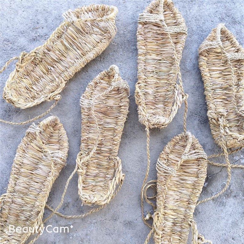 草鞋男凉鞋纯手工编织男女系带凉鞋复古拖鞋红军民族表演全麻凉鞋,淘宝优惠券,粉丝福利购,淘宝优惠卷