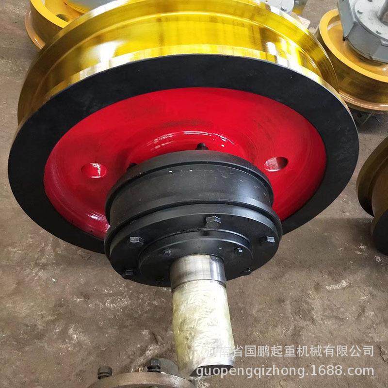 双梁起重机台车平车行走驱动轮单双缘轴承箱轮500天车行车轮,淘宝优惠券,粉丝福利购,淘宝优惠卷