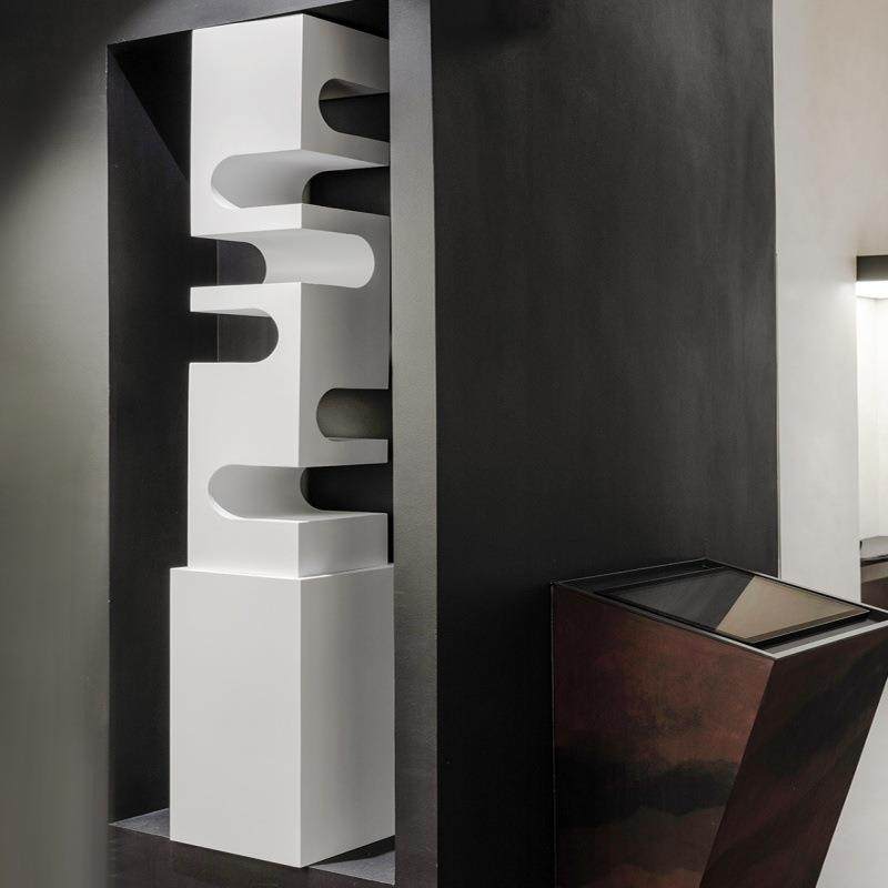 北欧烤漆书柜实木艺术装饰柜展示柜现代简约摆件柜商场置物柜整装,淘宝优惠券,粉丝福利购,淘宝优惠卷