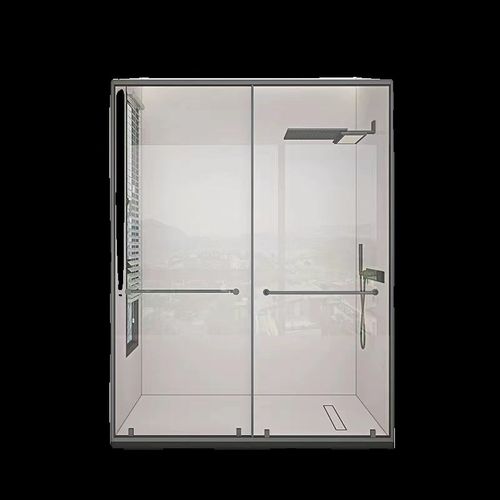 卫生间极简g304不锈钢淋浴房厕所干湿分离极简定制 - 图1