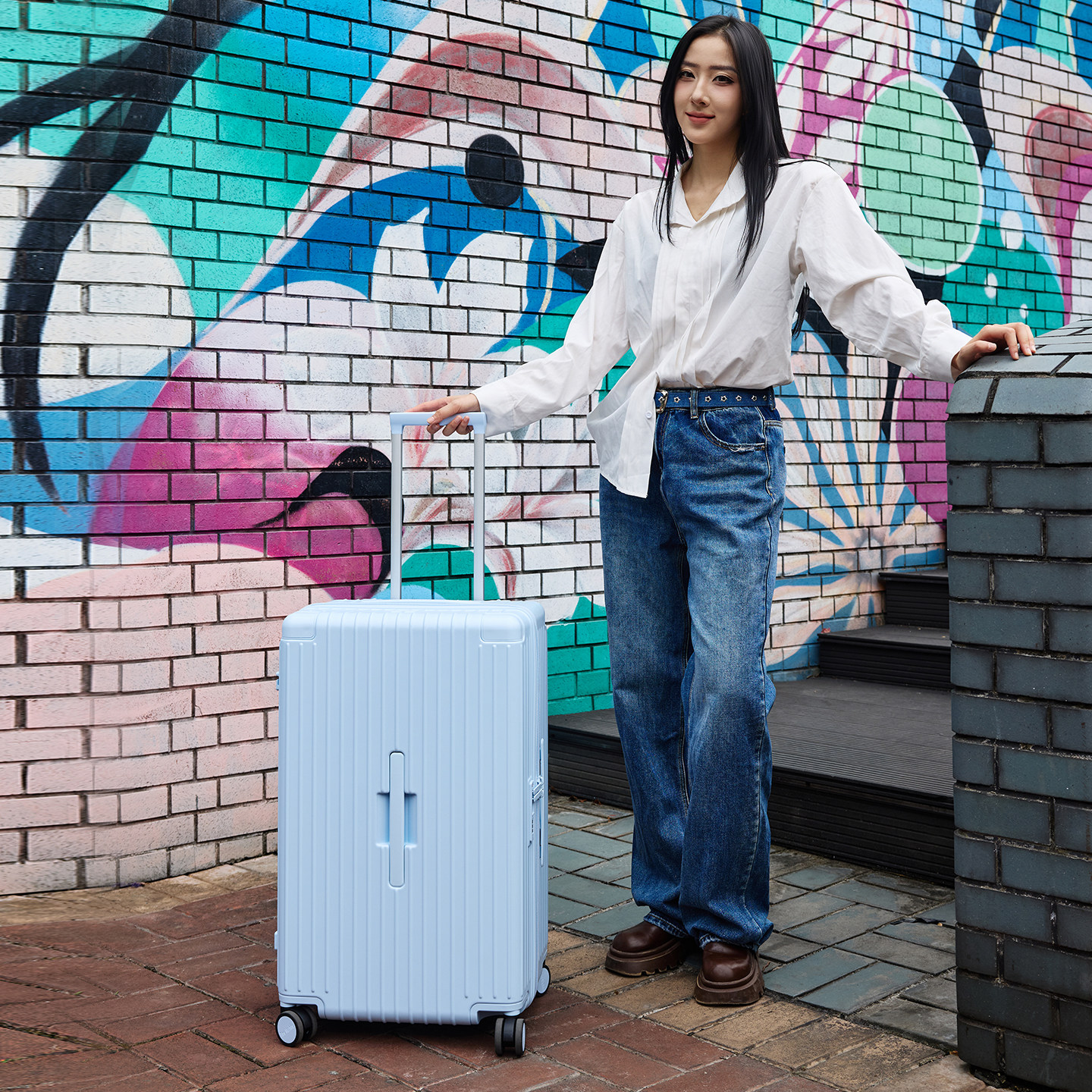 时空机2025新款行李箱24寸拉杆箱女大容量28寸旅行箱男20寸登机箱