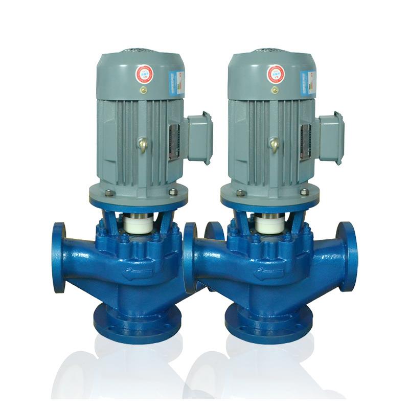 GDF32GD-20F卸液碱用立式管道泵反应釜循环泵耐酸碱管道泵 - 图3