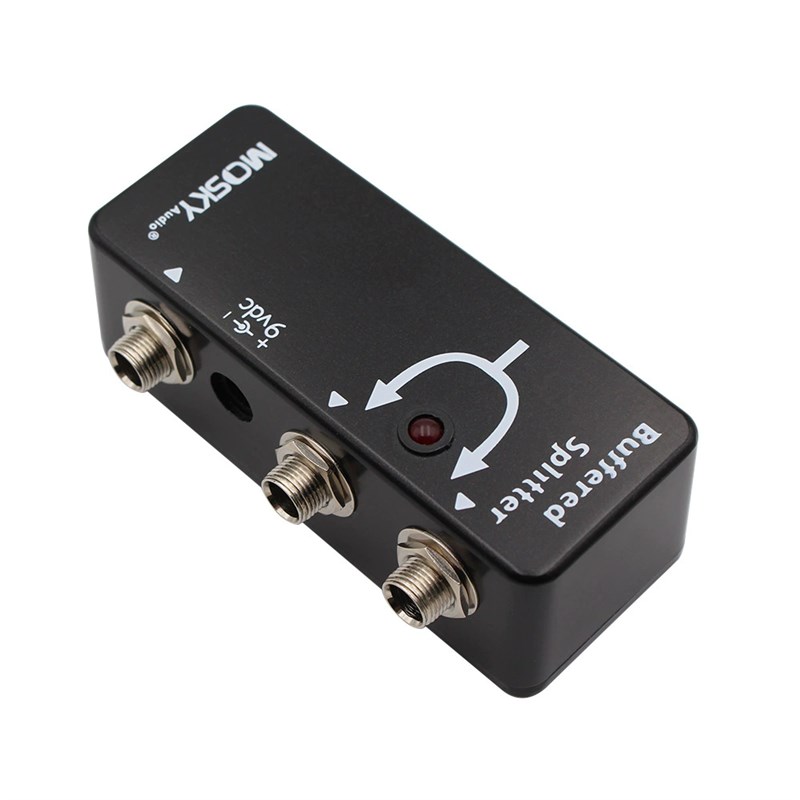 Buffer一进两出分线器效果器双缓冲吉他贝司通用信号一分二信号 - 图1