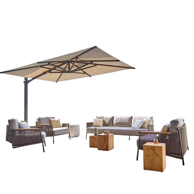 户外藤编沙发大阳台庭院室外防雨防晒阳光房茶几单人藤椅家具组合,淘宝优惠券,粉丝福利购,淘宝优惠卷