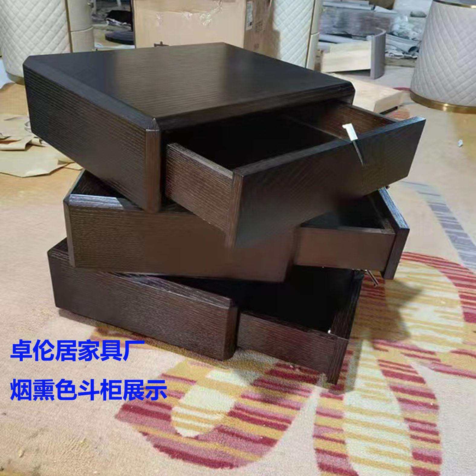 意式旋转三斗柜实木床头柜极简床边柜创意沙发客厅边几卧室收纳柜,淘宝优惠券,粉丝福利购,淘宝优惠卷