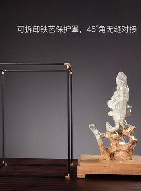 现代新中式样板房会所酒店别墅玄关摆件家居创意电视酒柜软装饰品