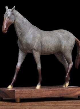 彩铜马摆件马到成功生肖马家居客厅玄关装饰品乔迁开业商务礼品