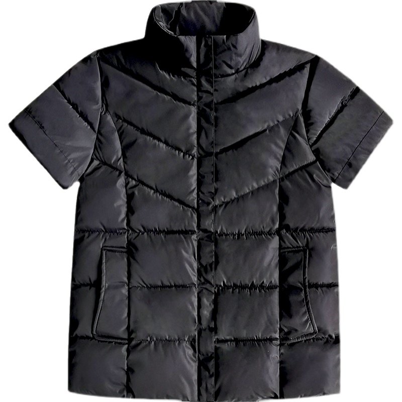 男短袖干活棉袄特体胖羽绒棉服超大号加肥加大码厚款耐脏半袖棉衣,淘宝优惠券,粉丝福利购,淘宝优惠卷