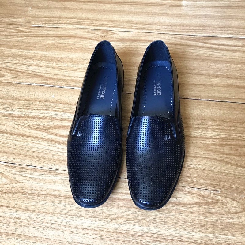 夏季男凉鞋真皮镂空透气皮凉鞋男士浅口短脸皮鞋商务休闲男鞋套脚,淘宝优惠券,粉丝福利购,淘宝优惠卷