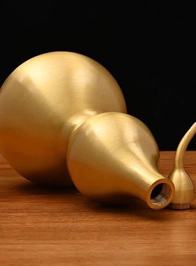 铜葫芦摆件纯铜葫芦挂件八卦葫芦客厅办公室桌面装饰摆设赠礼送礼