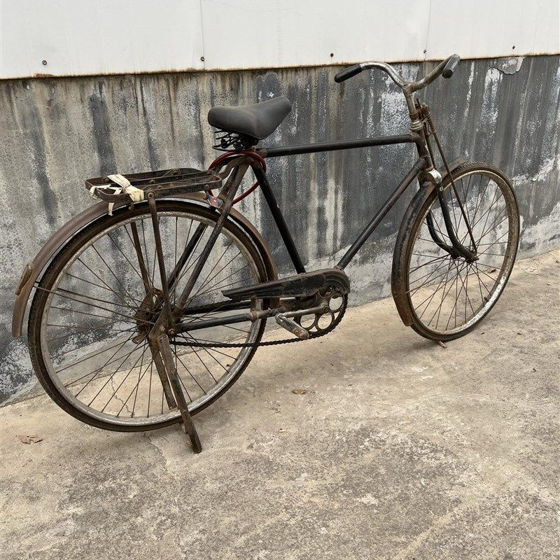 老式自行车老旧二八大杠洋车民俗老物件覆古怀旧装饰饭店场景摆件,淘宝优惠券,粉丝福利购,淘宝优惠卷