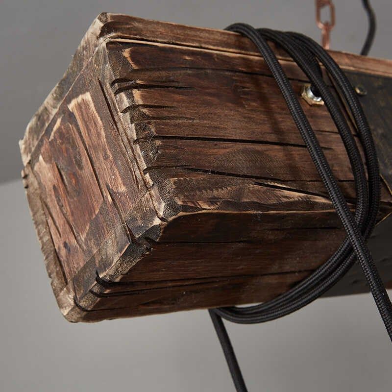 复古怀旧工业风酒吧台餐厅咖啡实木吊灯个性创意装饰多头木头灯具,淘宝优惠券,粉丝福利购,淘宝优惠卷