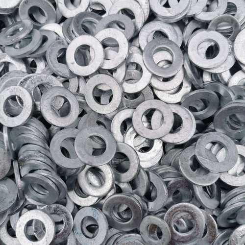 锌层足 无漏镀 无粘连 电力配套热镀锌平垫圈 - 图2