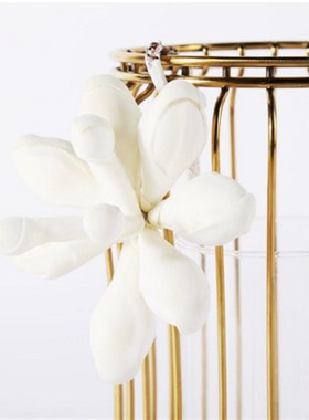 现货欧式装饰品摆件金色花插干花瓶创意家居客厅桌面电视柜玄茶几