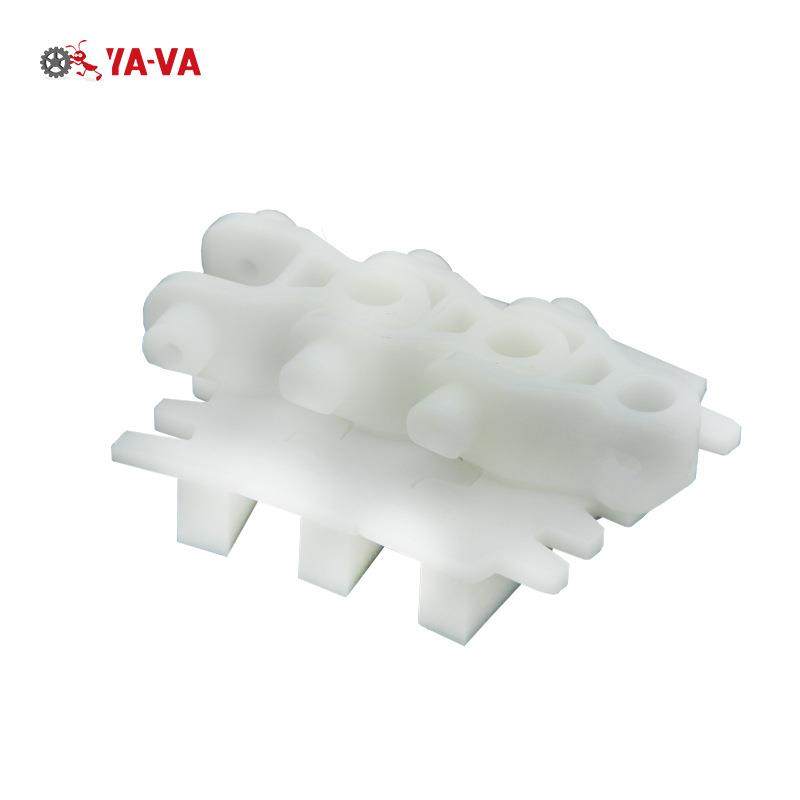 厂家供应 103宽链板 柔性输送机配件 白色链板A型小转弯输送链 - 图1