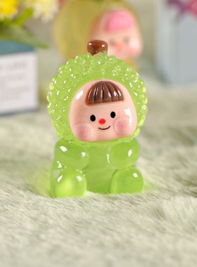 水果多妹夜光挂件微景观摆件创意发光饰品配件 桌面DIY树脂工艺品
