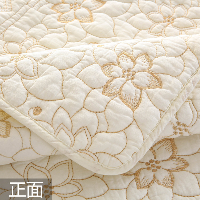 春夏双面全棉水洗布艺沙发垫现代简约纯棉刺绣沙发套罩巾田园四季,淘宝优惠券,粉丝福利购,淘宝优惠卷