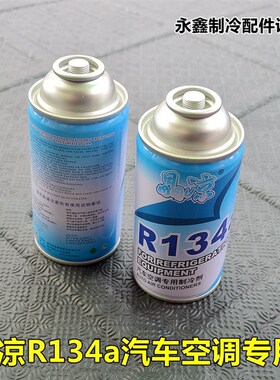 送加注工具 汽车空调雪种制冷剂r134a无氟利昂冷媒加氟表2瓶3瓶装