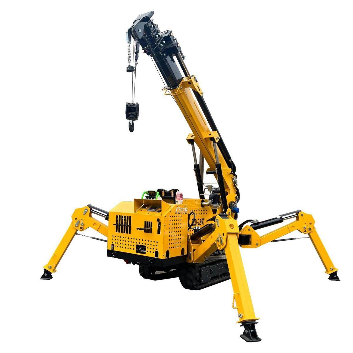 遥控操作蜘蛛吊支持一键调平油电两用可折叠狭小空间作业蜘蛛吊车,淘宝优惠券,粉丝福利购,淘宝优惠卷