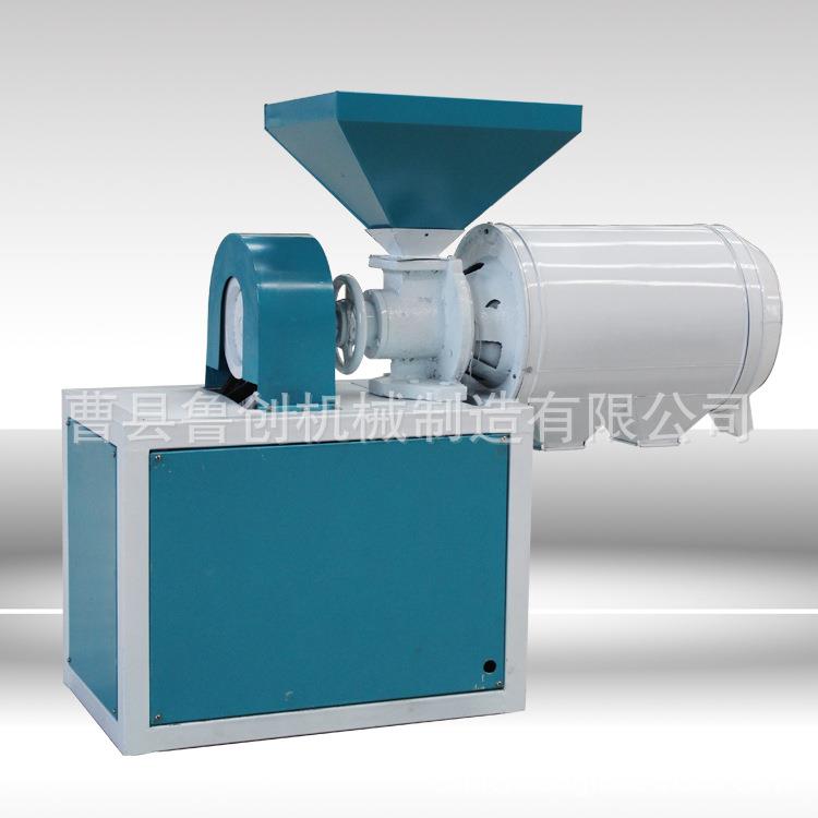 24型玉米制糁磨面机小型玉米杂粮磕瓣机玉米碎加工机器打米机机械 - 图1