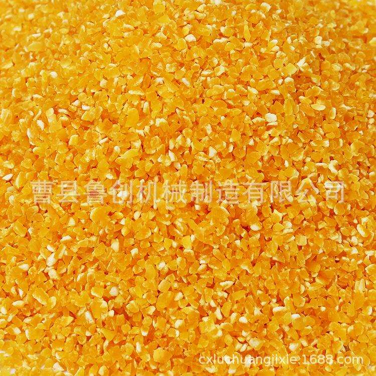 24型玉米制糁磨面机小型玉米杂粮磕瓣机玉米碎加工机器打米机机械 - 图2