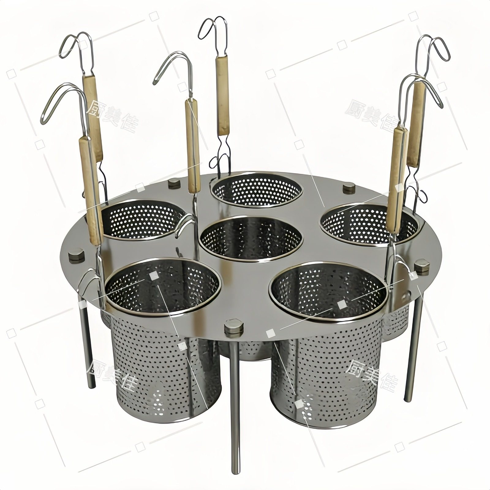 煮面炉煮面桶煮面机多孔板分煮器饭店粉面馆304不锈钢分隔板定制,淘宝优惠券,粉丝福利购,淘宝优惠卷