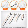 Perforated plate shelves black and white hooks perforated plate supermarket shelves hooks jewelry hooks convenient store product hooks