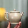 New purple clay pot Qiu Zhu Pot original ore sesame white jade section tea set Kung Fu teapot support generation
