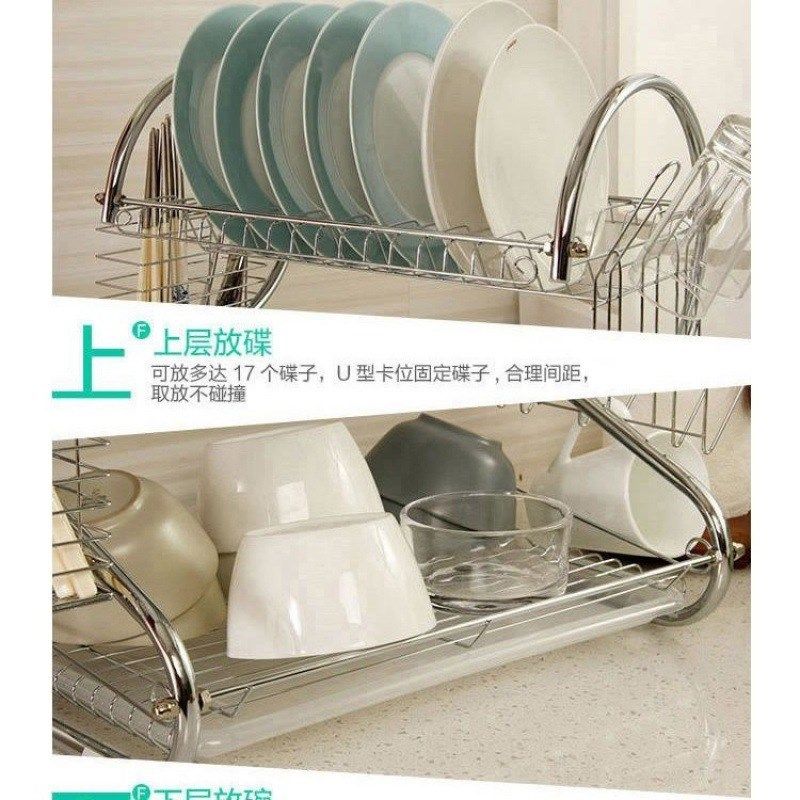 厨房餐具收纳盒晾放碗碟盘子的台面置物架厨房碗碟架沥水架收纳架,淘宝优惠券,粉丝福利购,淘宝优惠卷